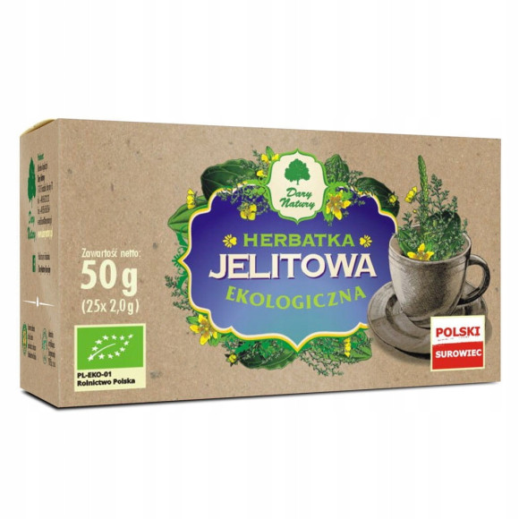 Dary Natury  - herbatka JELITOWA - 20 saszetek