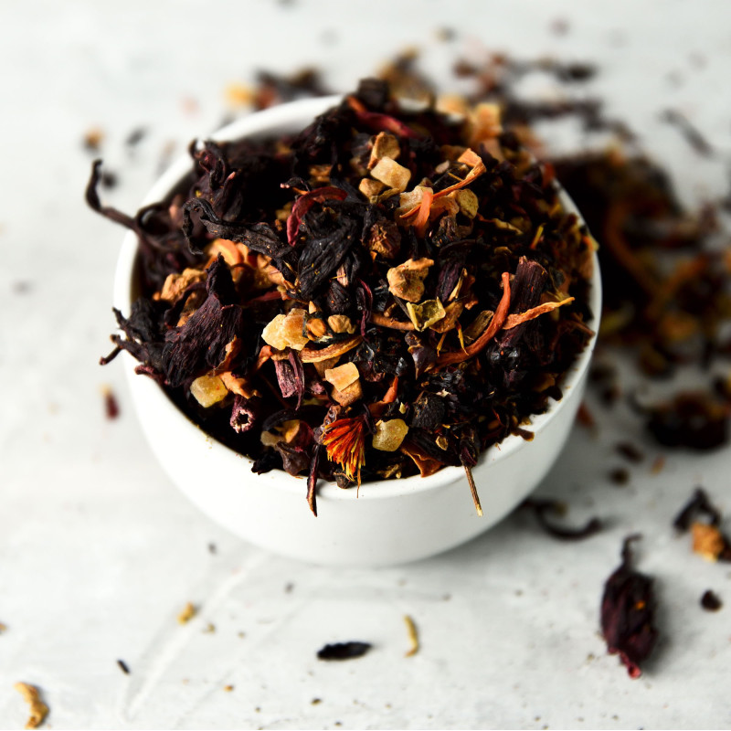 KAMELEON KULINARNY HERBATA OWOCOWA aromatyzowana TUTTI FRUTTI  100g