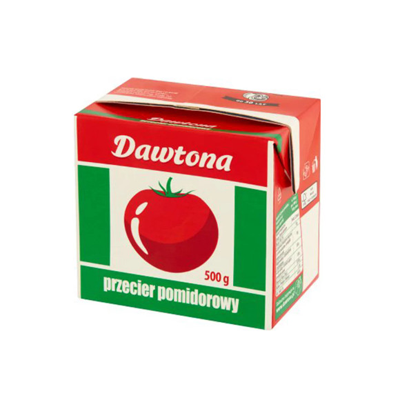 DAWTONA PRZECIER POMIDOROWY w kartonie passata di pomodoro 500g KARTON