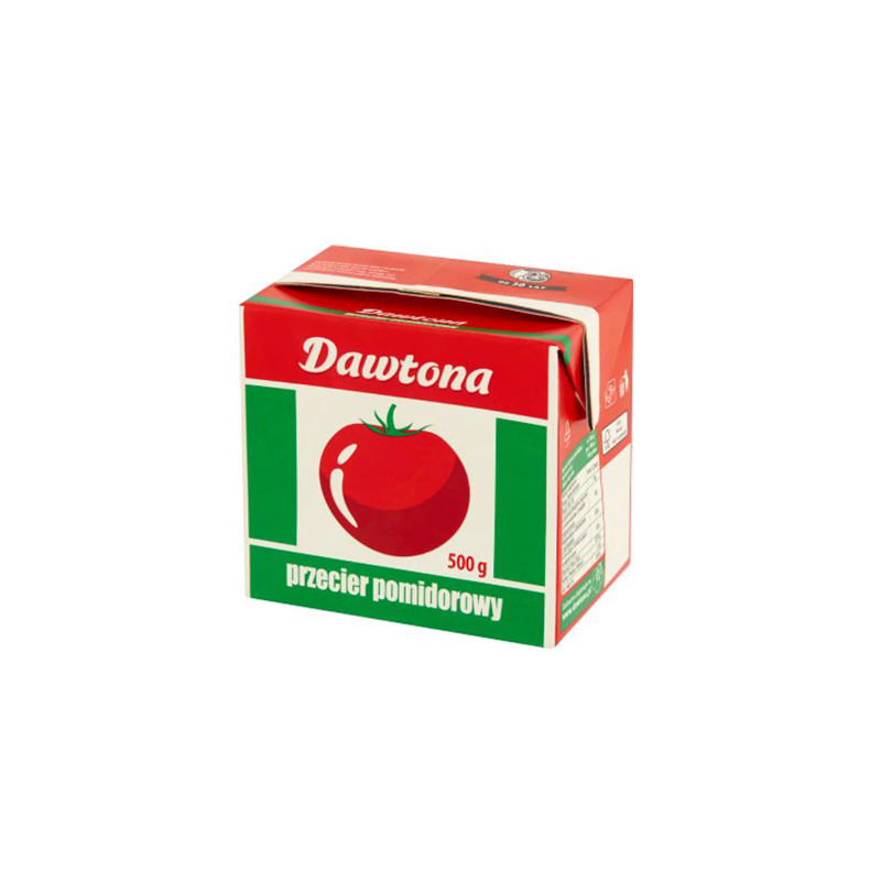 DAWTONA PRZECIER POMIDOROWY w kartonie passata di pomodoro 500g KARTON
