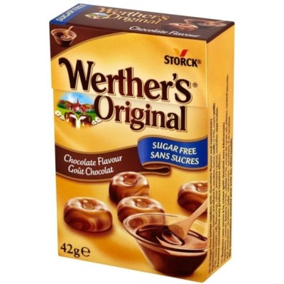 WERTHER's ORIGINAL karmelki CUKIERKI CZEKOLADOWE CHOCOLATE