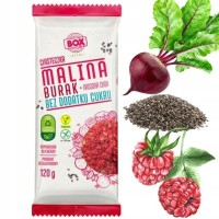 BOX wegańskie CIASTKA CIASTECZKA MALINA BURAK CHIA bez