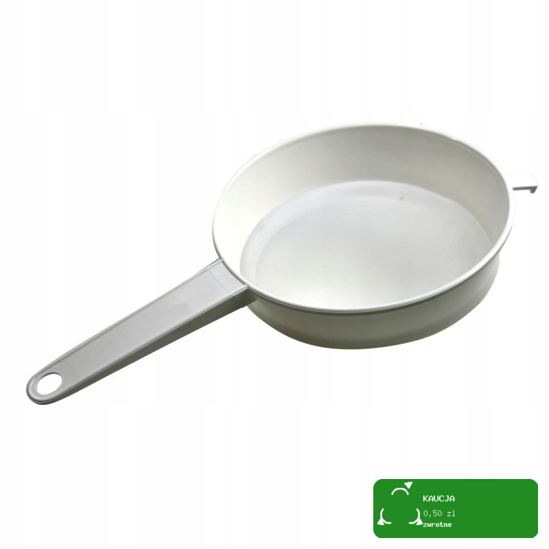 SITO SITKO PLASTIKOWE CEDZAK BARDZO GĘSTE BIAŁE do filtracji fi250 mm 25cm