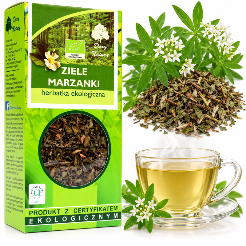 MARZANKA ZIELE MARZANKI PRZYTULIA WONNA eko DARY NATURY 25g wsparcie RELAKS