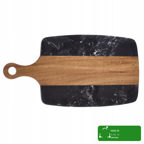 KAMILLE DESKA DO KROJENIA I SERWOWANIA 25x18cm bambus + tworzywo ELEGANCKA