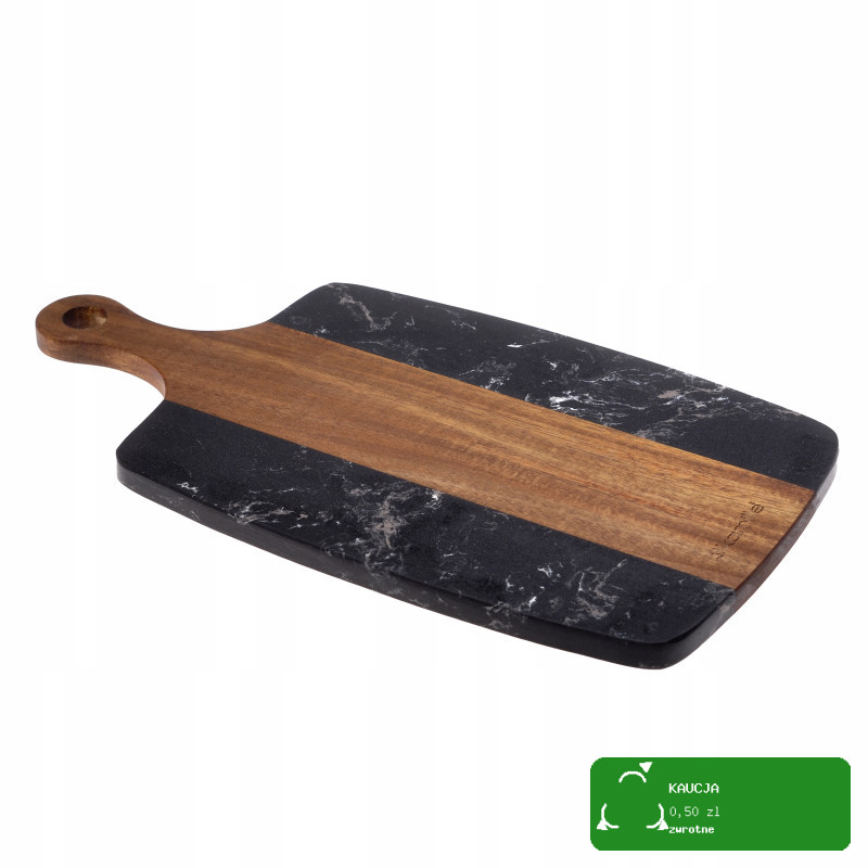 KAMILLE DESKA DO KROJENIA I SERWOWANIA 25x18cm bambus + tworzywo ELEGANCKA