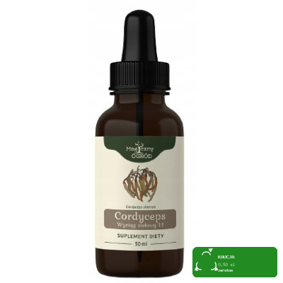 NANGA wyciąg ziołowy CORDYCEPS wsparcie ODPORNOŚĆ 50ml