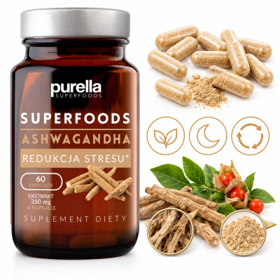 Purella ASHWAGANDHA 60kapsułek