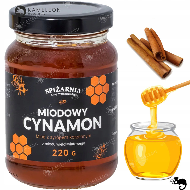 MIODOWY CYNAMON 220g