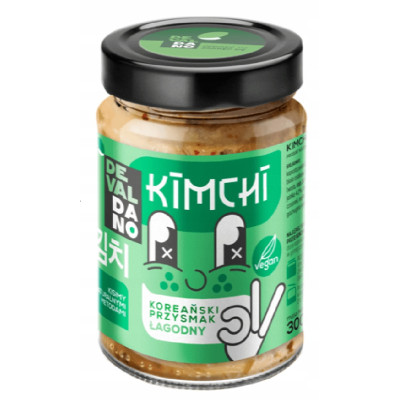 DEVALDANO - KIMCHI łagodne 300g (zielone)