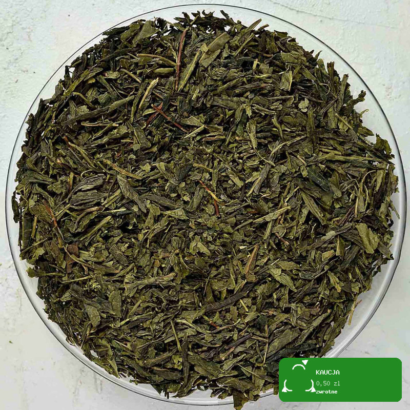 KAMELEON KULINARNY HERBATA ZIELONA naturalna CHINA SENCHA STANDARD duże opakowanie1000g 1KG