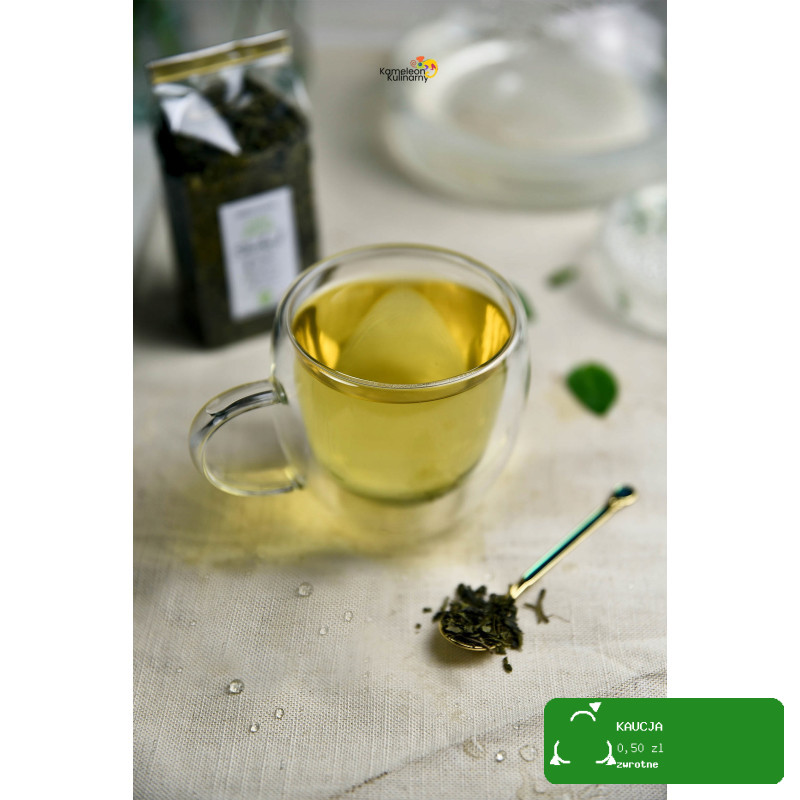 KAMELEON KULINARNY HERBATA ZIELONA naturalna CHINA SENCHA STANDARD duże opakowanie1000g 1KG