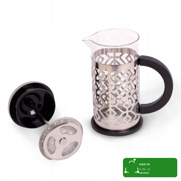 ZAPARZACZ d KAWY HERBATY FRENCHPRESS 350ml KAMILLE