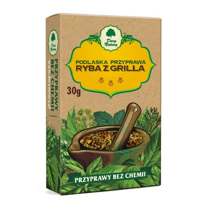 Dary Natury PODLASKA PRZYPRAWA RYBA Z GRILLA 30g