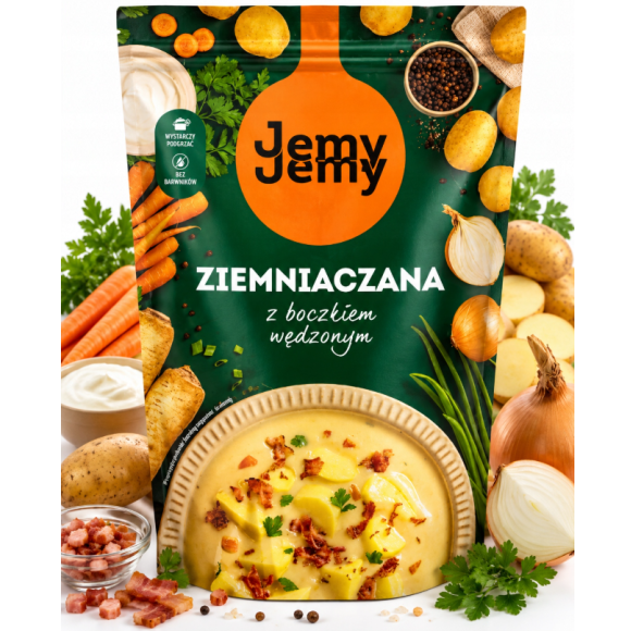 Profi JEMY JEMY ZUPA ZIEMNIACZANA Z WĘDZONYM BOCZKIEM 450G