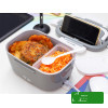 ELEKTRYCZNY LUNCH BOX TERMOS 220V gniazdko DUŻY 1500ml 1,5L KAMILLE