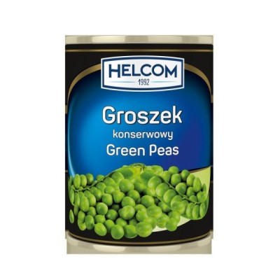 Helcom GROSZEK ZIELONY KONSERWOWY 400g puszka