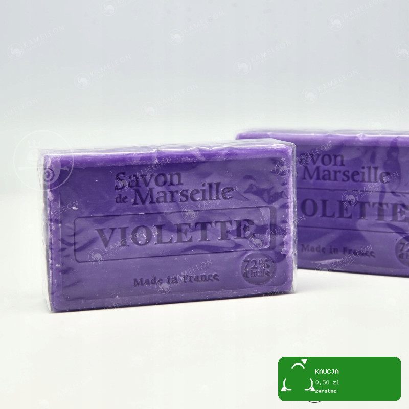 MYDŁO MARSYLSKIE FIOŁEK fiołkowe 72% kostka 100G