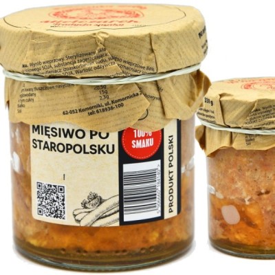 Mielczarek MIĘSIWO MIĘSO PO STAROPOLSKU W SŁOIKU słoju 330G