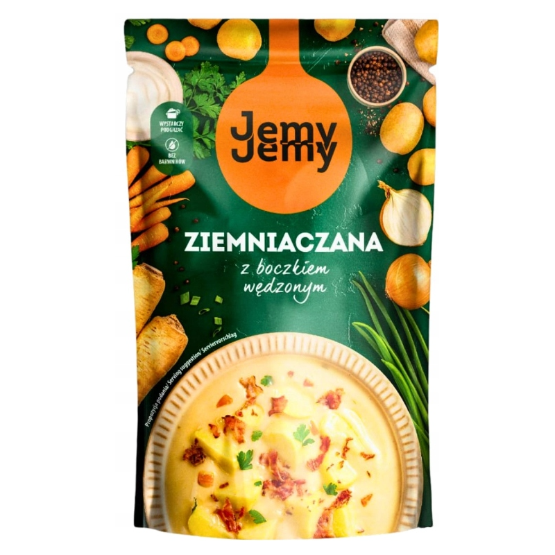 Profi JEMY JEMY ZUPA ZIEMNIACZANA Z WĘDZONYM BOCZKIEM 450G