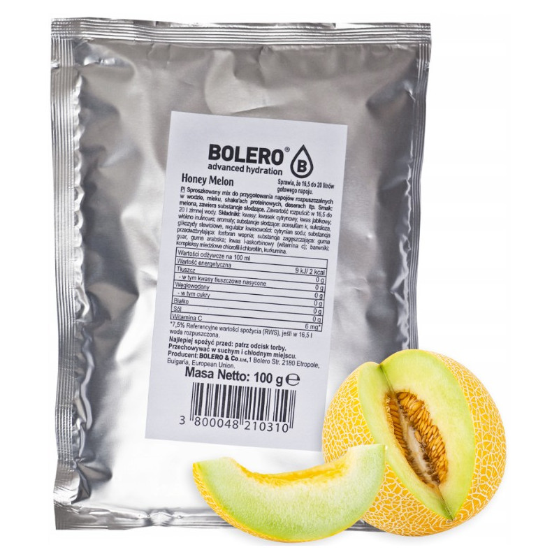 BOLERO DRINK NAPÓJ w proszku HONEY MELON bc 100g KRÓTKA DATA