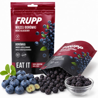 CELIKO FRUPP EAT IT owoce liofilozowane BORÓWKA 15g