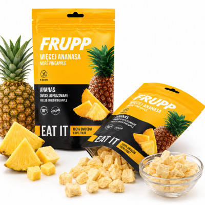 CELIKO FRUPP EAT IT owoce liofilizowane ANANAS bez glutenu 15g