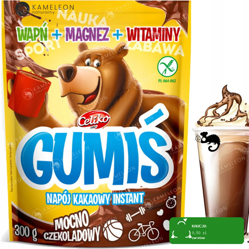 CELIO KAKAO GUMIŚ 300g KRÓTKA DATA