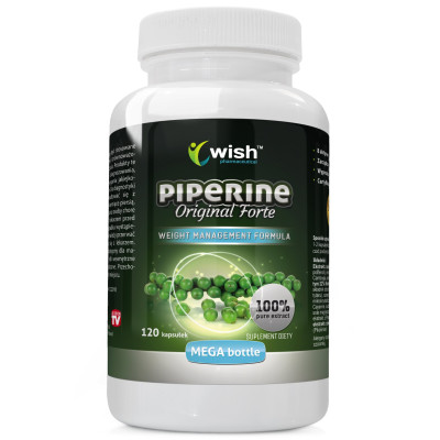 Wish PIPERINE forte 120kaps PIPERYNA 7w1 wsparcie: ODCHUDZANIE KRÓTKA DATA