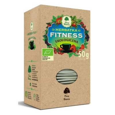 Dary Natury HERBATKA FITNESS eko bio saszetki 50G