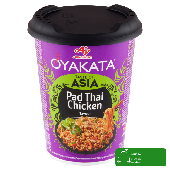 OYAKATA TASTE of ASIA makaron tajski smak PAD THAI CHICKEN 93g KRÓTKA DATA