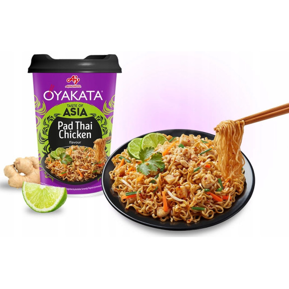 OYAKATA TASTE of ASIA makaron tajski smak PAD THAI CHICKEN 93g KRÓTKA DATA
