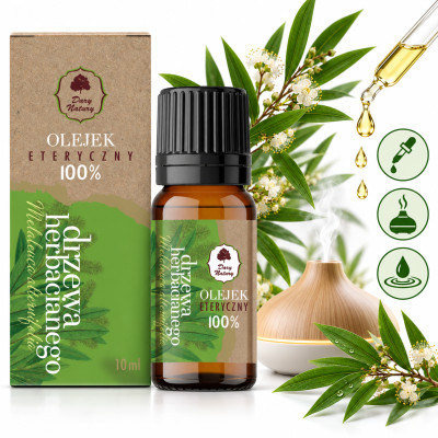 Dary Natury OLEJEK ETERYCZNY Z DRZEWA HERBACIANEGO drzewo HERBACIANE 10ml