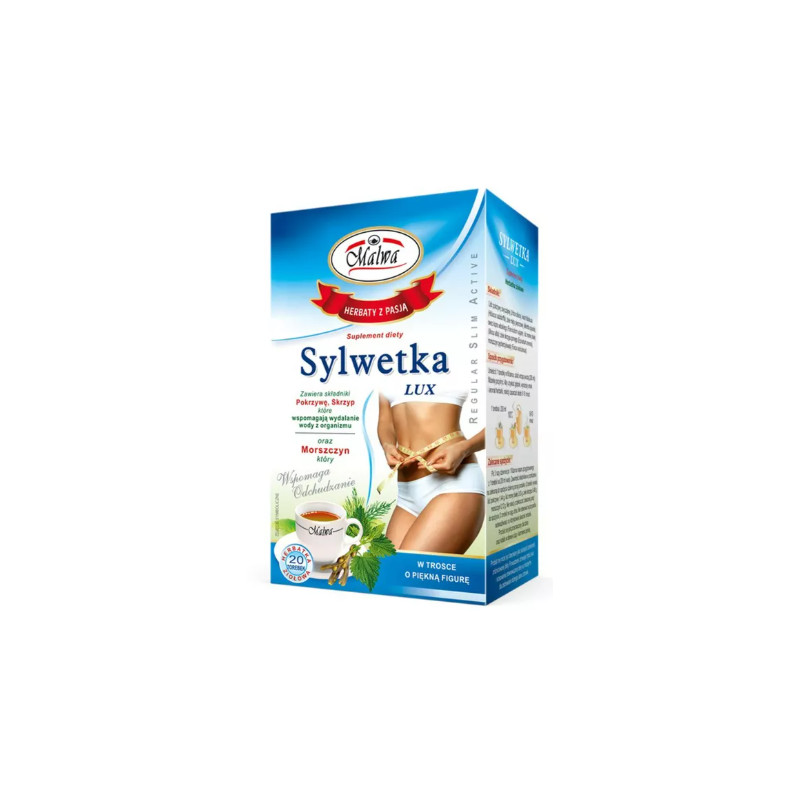 MALWA herbata ziołowa SYLWETKA LUX odchudzanie x20