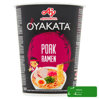 OYAKATA kubek TASTE of ASIA danie makaron RAMEN PORK WIEPRZOWINA 62g