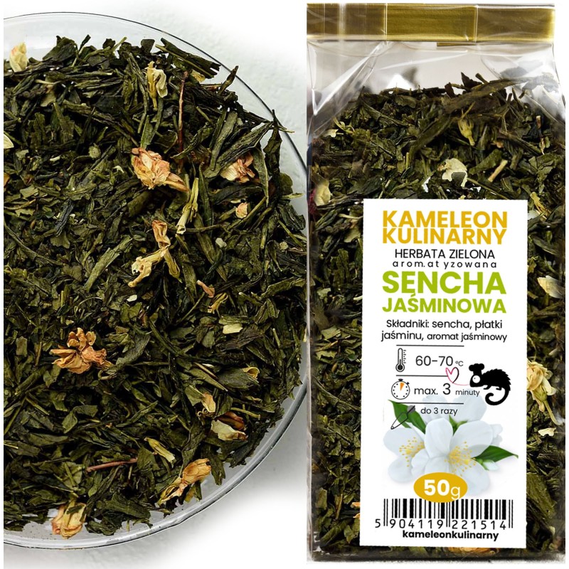 KAMELEON KULINARNY HERBATA ZIELONA aromatyzowana SENCHA