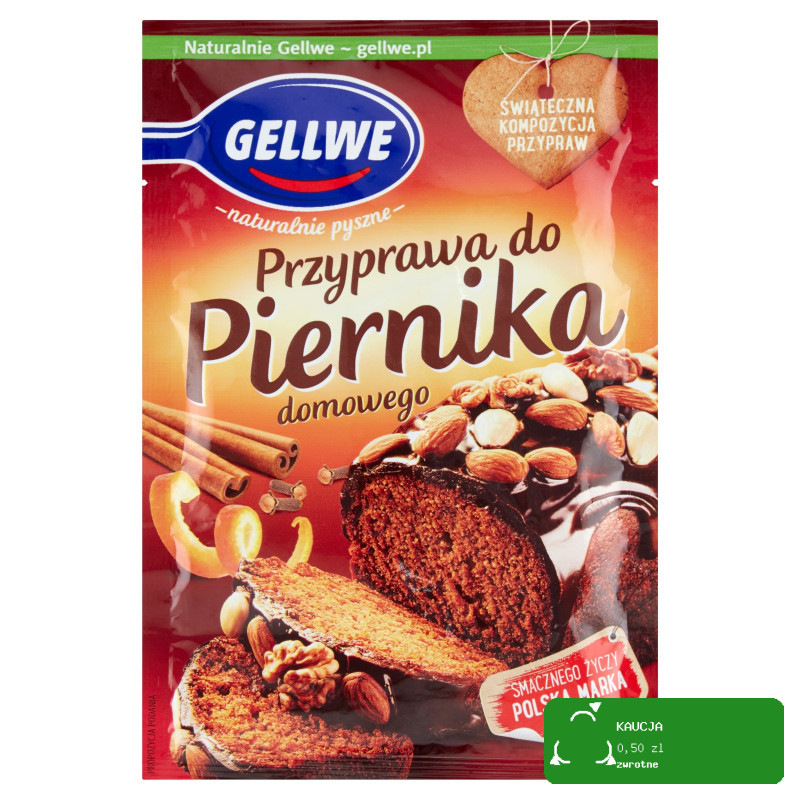 GELLWE PRZYPRAWA DO PIERNIKA DOMOWEGO PIERNICZKÓW CIAST CIASTEK Święta 40g