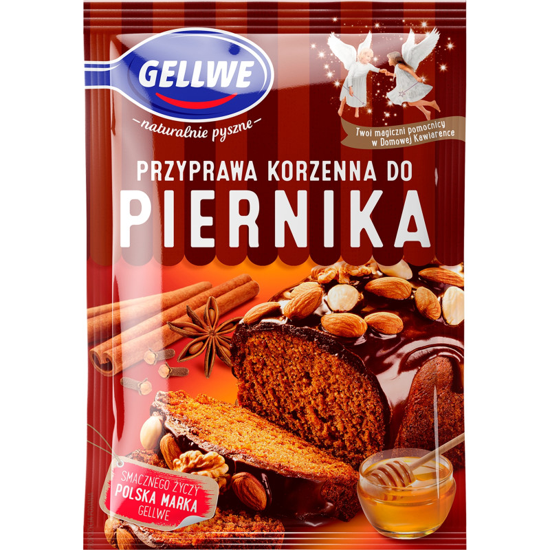GELLWE PRZYPRAWA DO PIERNIKA DOMOWEGO PIERNICZKÓW CIAST CIASTEK Święta 40g