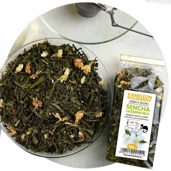 KAMELEON KULINARNY HERBATA ZIELONA aromatyzowana SENCHA