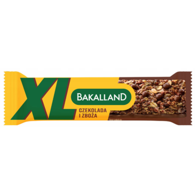 BAKALLAND BATON ZBOŻOWY XL CZEKOLADA I ZBOŻA 55G