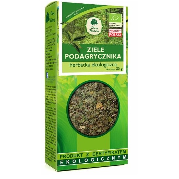 Dary Natury PODAGRYCZNIK ziele PODAGRYCZNIKA eko 25g
