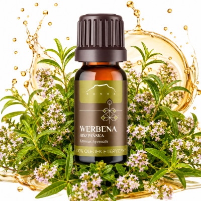 NANGA NATURALNY OLEJEK ETERYCZNY 100% WERBENA HISZPAŃSKA 10ml dobry nastrój