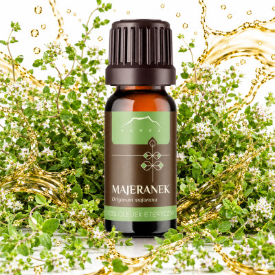 NANGA NATURALNY OLEJEK ETERYCZNY 100% MAJERANEK MAJERANKOWY U Oddechowy
