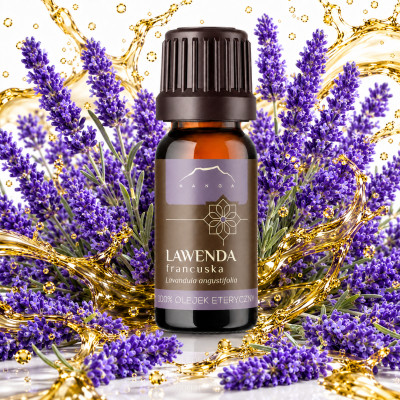 NANGA NATURALNY OLEJEK ETERYCZNY LAWENDA FRANCUSKA LAWENDOWY lawenda 10ml