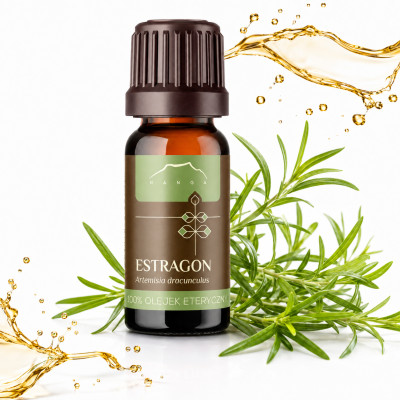 NANGA NATURALNY OLEJEK ETERYCZNY 100% ESTRAGON ESTRAGONOWY 10ml trawienie