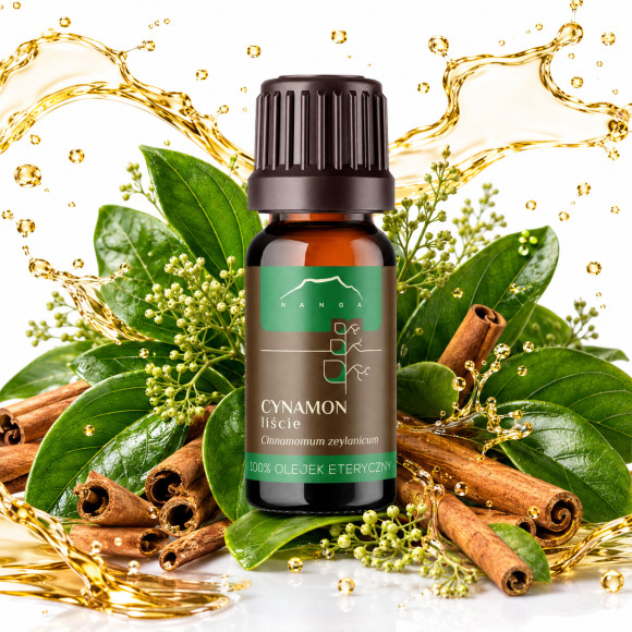 NANGA NATURALNY OLEJEK ETERYCZNY 100% CYNAMON CYNAMONOWY 10ml Drogi Oddech