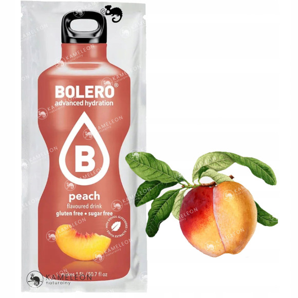 BOLERO DRINK NAPÓJ w proszku PEACH BRZOSKWINIA 9g