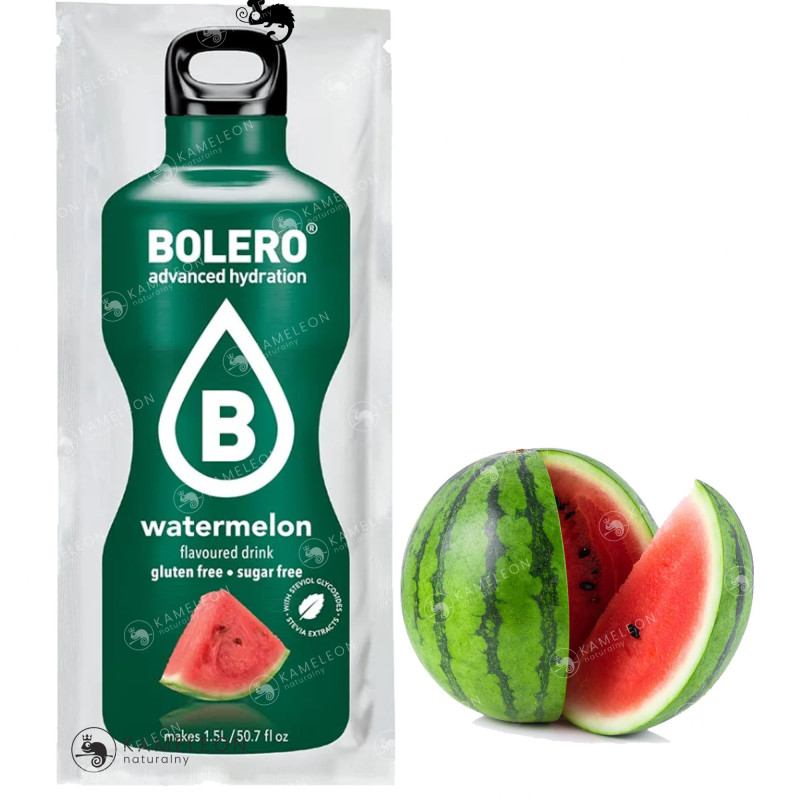 BOLERO DRINK w proszku WATERMELON arbuz ARBUZOWY KRÓTKA DATA