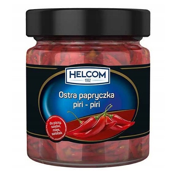 Helcom OSTRA PAPRYCZKA PIRI PIRI papryka 225ML 180g słoik