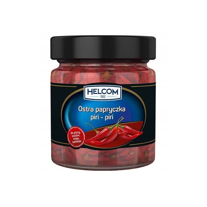 Helcom OSTRA PAPRYCZKA PIRI PIRI papryka 225ML 180g słoik